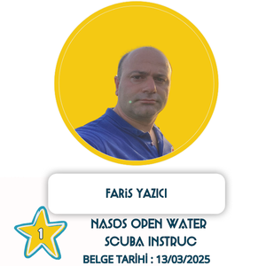 KARSAD NASDS Open Water Scuba Instructor Faris Yazıcı